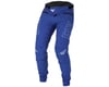 Image 1 for Fly Racing Youth Radium Bicycle Pants (Blue/White) (22)