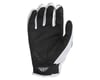 Image 2 for Fly Racing Kinetic Gloves (White) (2XL)