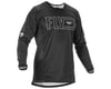 Fly Racing Kinetic Fuel Jersey (Black/White) (2XL)