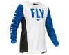 Fly Racing Kinetic Wave Jersey (White/Blue) (S)