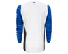Image 2 for Fly Racing Kinetic Wave Jersey (White/Blue) (XL)