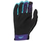 Image 2 for Fly Racing Women's Lite Gloves (Black/Aqua) (Youth L)