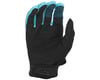 Image 2 for Fly Racing Youth F-16 Gloves (Aqua/Dark Teal/Black) (Youth 3XS)