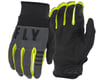 Image 1 for Fly Racing Youth F-16 Gloves (Grey/Black/Hi-Vis) (Youth XS)