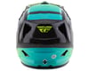 Image 2 for Fly Racing Werx-R Carbon Full Face Helmet (Hi-Viz/Teal/Carbon) (XS)