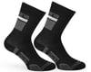 Giordana EXO Tall Cuff Compression Sock (Black) (S)