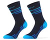 Giordana FR-C Tall Lines Socks (Midnight Blue/Blue) (L)