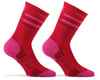Giordana FR-C Tall Lines Socks (Pomegranate Red) (L)