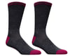 Giordana Merino Wool Socks (Grey/Pink) (5" Cuff) (L)