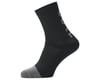 Gore Wear M Mid Brand Socks (Black) (S)