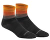Louis Garneau Conti Cycling Socks (Black/Orange) (L/XL)