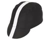Pace Sportswear Classic Cycling Cap (Black w/ White Tape) (XL)