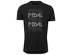 Pearl Izumi Go-To Tee Shirt (Black Pedal Metal) (S)
