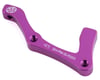Reverse Components Disc Brake Adapters (Purple) (IS Mount | Shimano) (203mm Rear)
