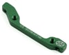 Image 1 for Reverse Components Disc Brake Adapters (Green) (IS Mount) (160mm Front, 140mm Rear)