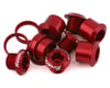 Reverse Components Chainring Bolt Set (Red) (4)