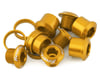 Image 1 for Reverse Components Chainring Bolt Set (Gold) (4)