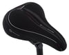 Image 1 for Serfas Full Suspension Hybrid Saddle (Black) (Steel Rails) (Lycra Cover) (180mm)