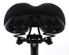 Image 3 for Serfas Full Suspension Hybrid Saddle (Black) (Steel Rails) (Lycra Cover) (180mm)