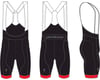 Specialized Men's SL Bib Shorts (Black/Red) (XS)