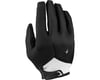 Specialized Women's Sport Long Finger Gloves (Black/White) (XL)