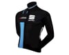 Image 1 for Sportful Gruppetto Partial Windstopper Jacket (Blue/Black)