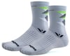 Swiftwick Vision Six Geometry Triangles Socks (Pewter) (S)