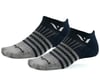 Swiftwick Pursuit Zero Tab Ultralight Socks (Stripes Navy Heather) (L)