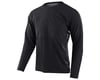 Image 1 for Troy Lee Designs Drift Long Sleeve Jersey (Solid Carbon) (S)