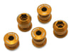 Image 1 for Wolf Tooth Components Dual Hex Fitting Chainring Bolts (Gold) (6mm) (5-Pack)