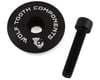 Image 1 for Wolf Tooth Components Ultralight Stem Cap w/ Integrated Spacer (Black) (5mm)