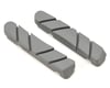 Image 1 for Zipp Tangente Platinum Pro Evo Brake Pad Inserts (Grey) (1 Pair) (Shimano/SRAM Holder)