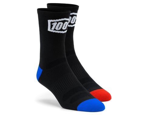 100% Terrain Socks (Black) (S/M)