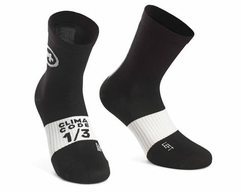 Assos Assosoires Summer Socks (Black Series) (M)