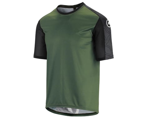 Assos Men's Trail Short Sleeve Jersey (Mugo Green) (L)