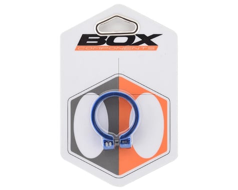 Box Helix Fixed Seat Clamp (Blue) (34.9mm)