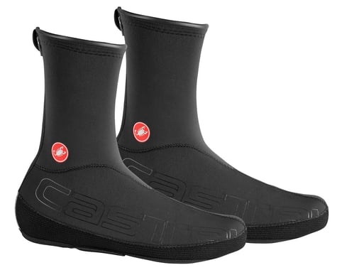 Castelli Diluvio UL Shoe Covers (Black/Black) (S/M)