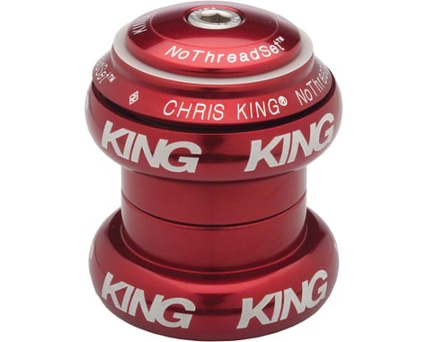 Chris King NoThreadSet Headset (Red Bold) (1-1/8") (EC34/28.6) (EC34/30)