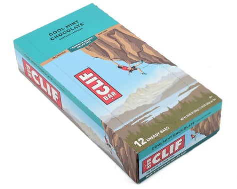 Clif Bar Original (Cool Mint Chocolate) (w/ Caffeine) (12 | 2.4oz Packets)