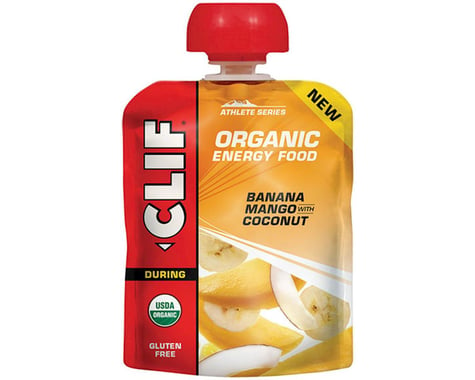 Clif Organic Energy Food: Sweet Banana Mango Coconut, Box of 6