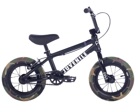 Cult 2022 Juvenile 12" BMX Bike (13.25" Toptube) (Black)