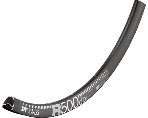 DT Swiss R 500 Road Disc Rim (Black) (28H) (Presta) (700c / 622 ISO)