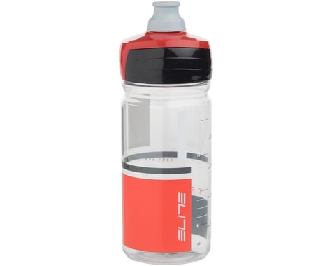 Elite Crystal Ombra Water Bottle (Clear/Red) (18.5oz)