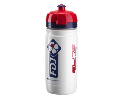 Elite Corsa FDJ Official Team Water Bottle (White) (18.5oz)