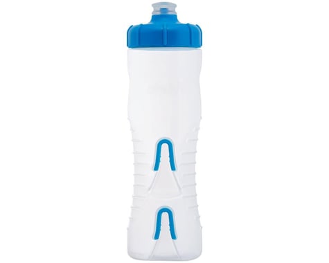 Fabric Cageless Water Bottle (Clear/Blue) (25oz)