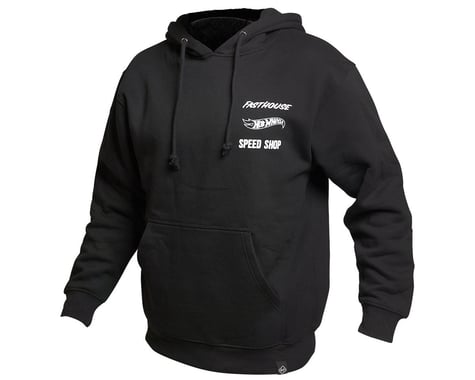 Fasthouse Inc. Rush Hot Wheels Hooded Pullover (Black) (M)