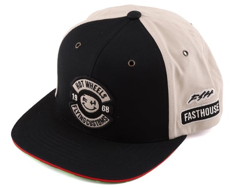 Fasthouse Inc. Dash Hot Wheels Hat (Black/Natural)