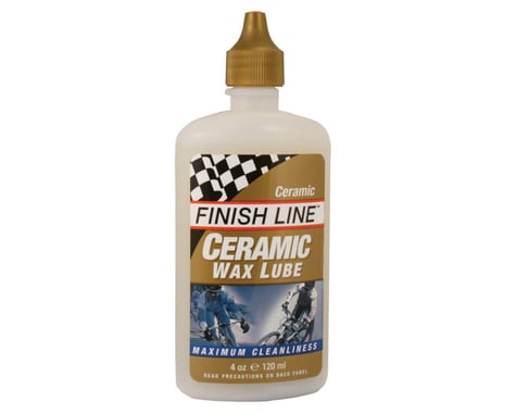 Finish Line Ceramic Wax Chain Lube (Bottle) (4oz)