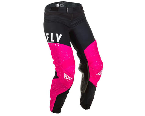 Fly Racing Women's Lite Pants (Neon Pink/Black) (7/8)