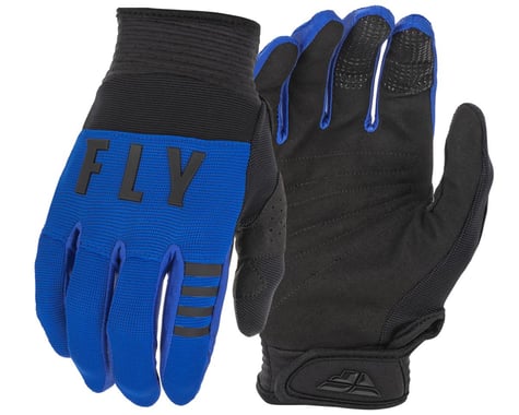 Fly Racing Youth F-16 Gloves (Blue/Black) (Youth 3XS)